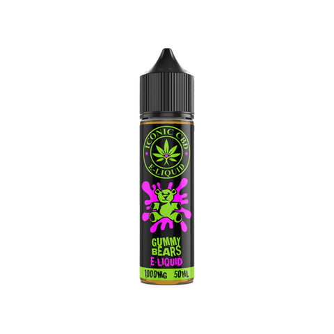 Iconic CBD 1000mg Vaping Liquid 50ml (50VG/50PG)