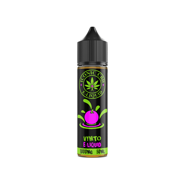 Iconic CBD 1000mg Vaping Liquid 50ml (50VG/50PG)