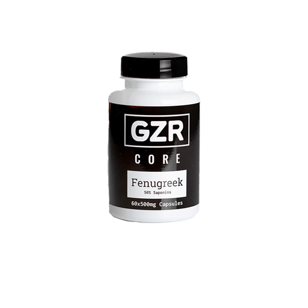 GZR 500mg Fenugreek Capsules - 60 Capsules - CBD Shack