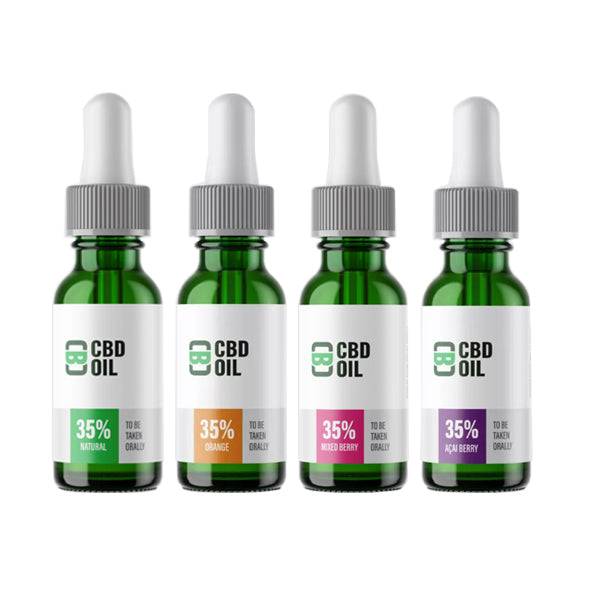 Full Spectrum CBD Oil by Asylum 3500mg | 7 Flavours | 10ml (BUY 1 GET 2 FREE)