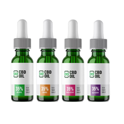 Full Spectrum CBD Oil by Asylum 3500mg | 7 Flavours | 10ml (BUY 1 GET 2 FREE)