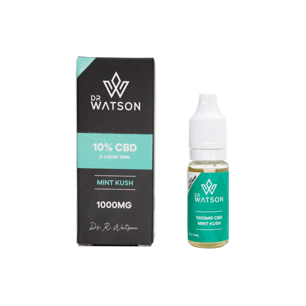 Dr Watson 1000mg Full Spectrum CBD Vaping liquid 10ml