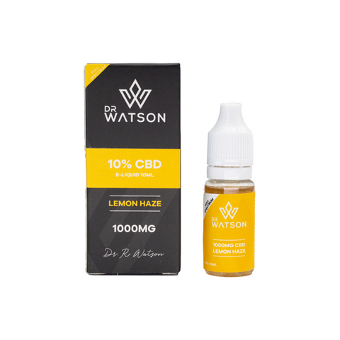 Dr Watson 1000mg Full Spectrum CBD Vaping liquid 10ml