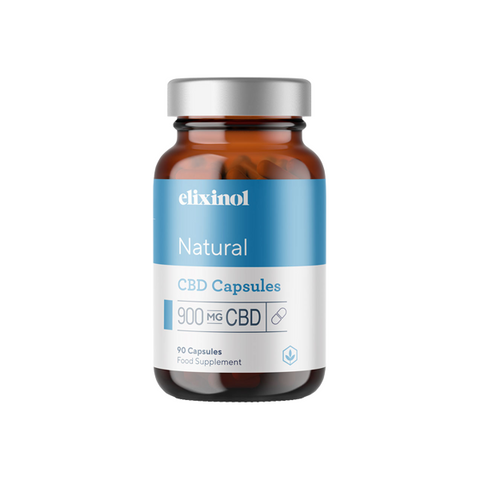 Full Spectrum CBD Capsules by Elixinol | 300mg - 900mg CBD | 30 to 90 Caps