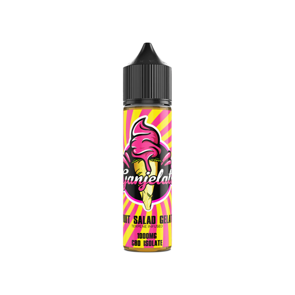 Ganjelato 1000mg CBD Isolate E-liquid 50ml (50VG/50PG)