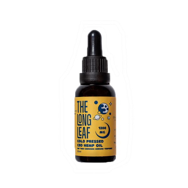 The Long Leaf 600mg - 1200mg Day Cold Pressed Oil 30ml