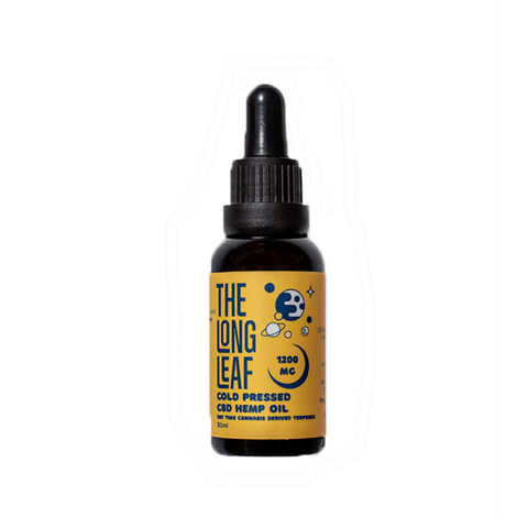 The Long Leaf 600mg - 1200mg Day Cold Pressed Oil 30ml