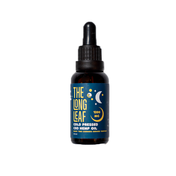 The Long Leaf 600mg -1200mg Night Cold Pressed Oil 30ml