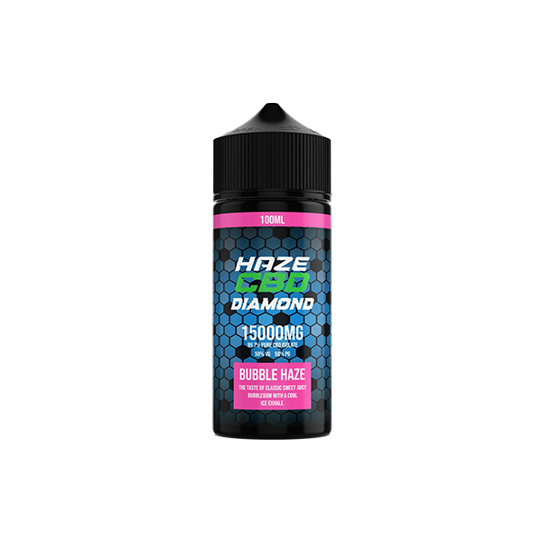 Haze CBD Diamond 15000mg Vaping Liquid 100ml