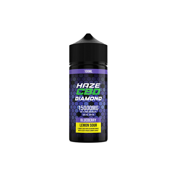 Haze CBD Diamond 15000mg Vaping Liquid 100ml