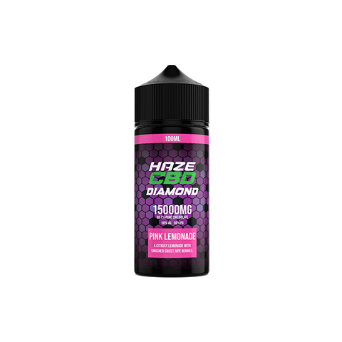 Haze CBD Diamond 15000mg Vaping Liquid 100ml