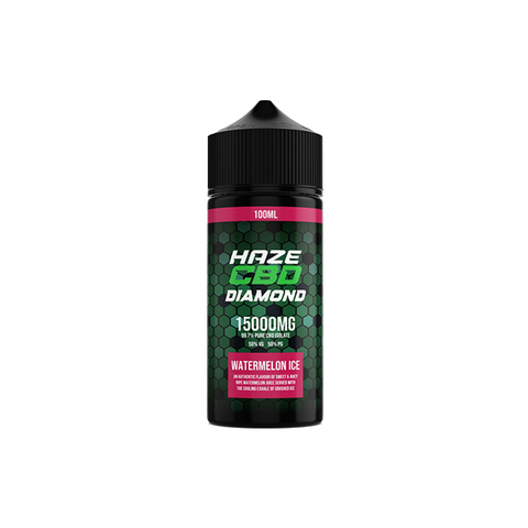 Haze CBD Diamond 15000mg Vaping Liquid 100ml