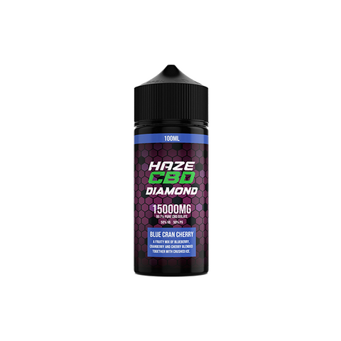 Haze CBD Diamond 15000mg Vaping Liquid 100ml