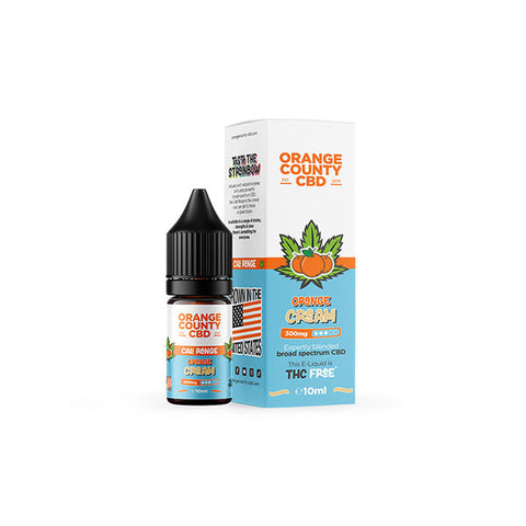 Orange County CBD Cali Range 300mg Vaping Liquid (60VG/40PG)