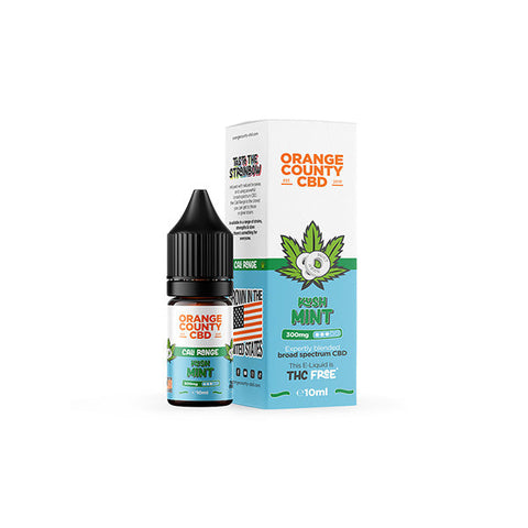 Orange County CBD Cali Range 300mg Vaping Liquid (60VG/40PG)