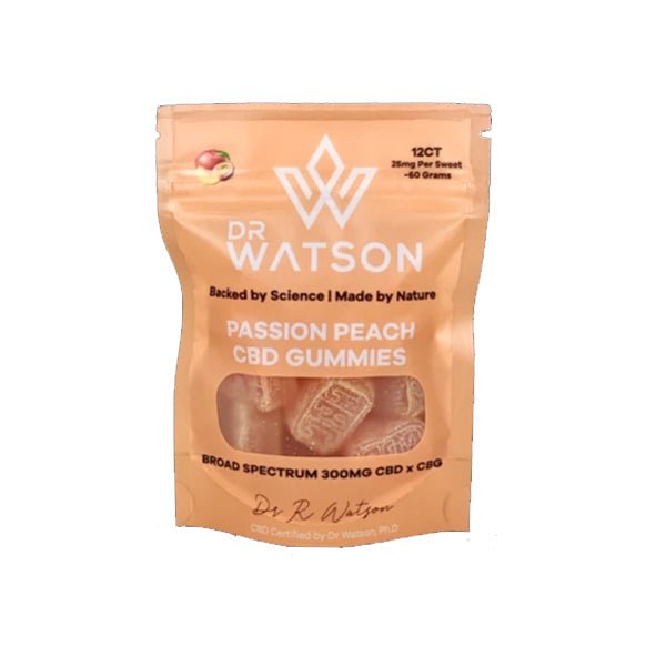 Dr Watson 100mg - 300mg CBD Hemp Gummies Pack of 4 - CBD Shack
