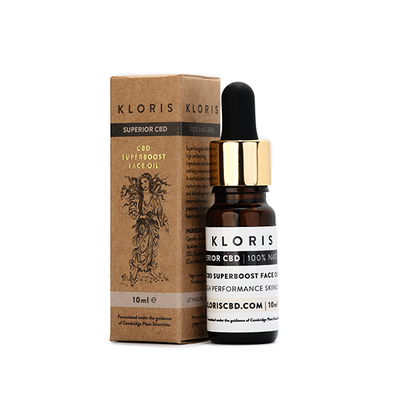 Kloris 2% CBD Vegan Anti Ageing - Calm Redness & Antioxidant Face Oil - 10ml