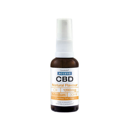 CBD Oil Spray by Access CBD | 600mg-4800mg Broad Spectrum CBD | 30ml