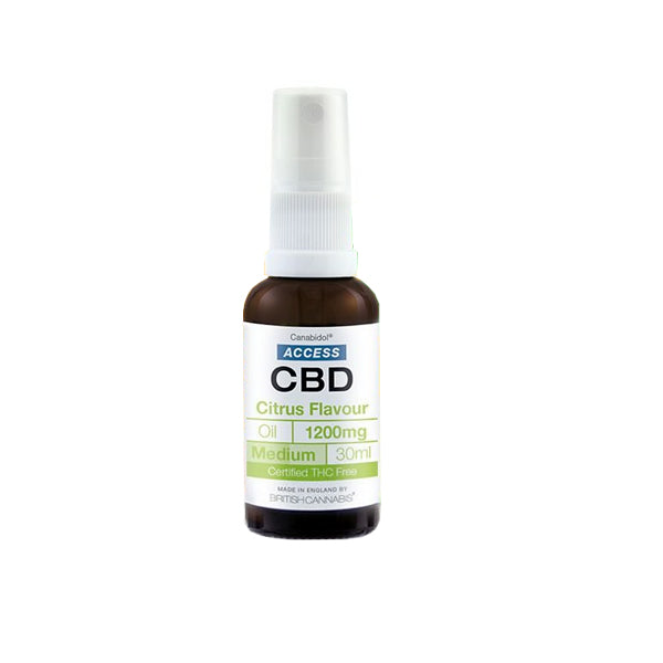 CBD Oil Spray by Access CBD | 600mg-4800mg Broad Spectrum CBD | 30ml