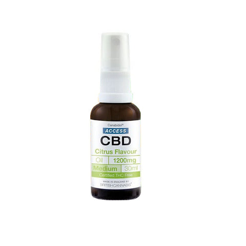 CBD Oil Spray by Access CBD | 600mg-4800mg Broad Spectrum CBD | 30ml