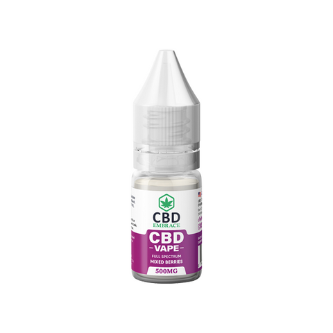 CBD Embrace 500mg Vaping Liquid - 10ml