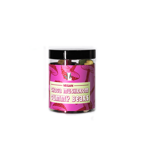Loxa Chaga Vegan Mushroom Gummy Bears 8000mg - 400g Tub - CBD Shack