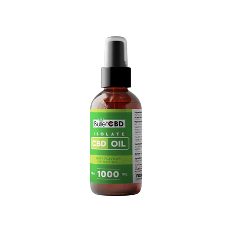 Bullet CBD 1000mg - 6000mg Broad Spectrum CBD Oil Spray