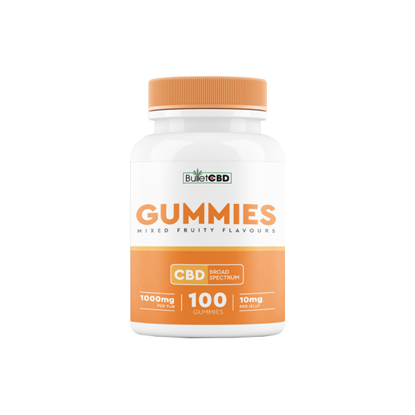 Bullet CBD 300mg - 1000mg Broad Spectrum CBD Gummies - 30 Pieces