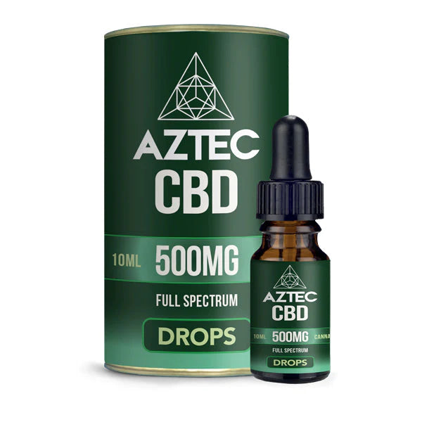 Aztec CBD Full Spectrum Hemp Oil 300mg - 4000mg CBD 10ml