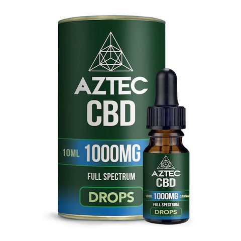 Aztec CBD Full Spectrum Hemp Oil 300mg - 4000mg CBD 10ml