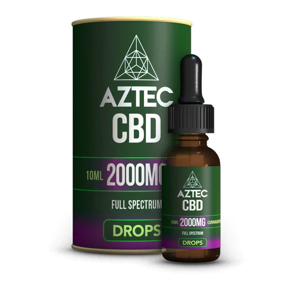 Aztec CBD Full Spectrum Hemp Oil 300mg - 4000mg CBD 10ml