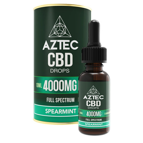 Aztec CBD Full Spectrum Hemp Oil 300mg - 4000mg CBD 10ml