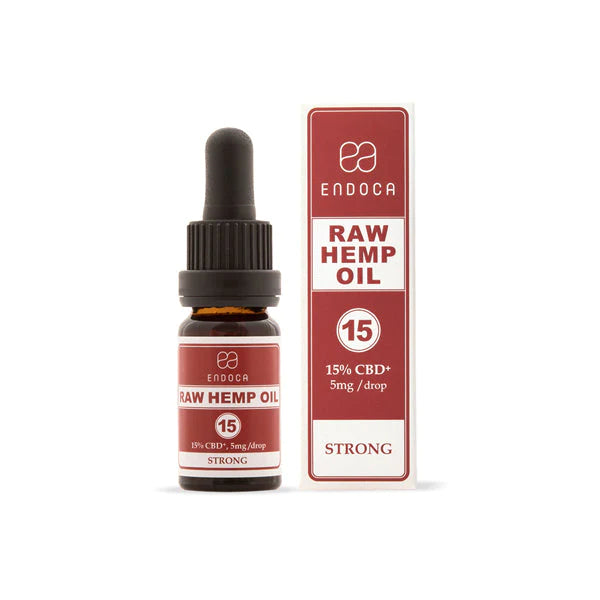 Endoca 300mg - 1500 CBD or CBD/CBDa Hemp Oil Drops - 10ml