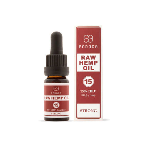 Endoca 300mg - 1500 CBD or CBD/CBDa Hemp Oil Drops - 10ml