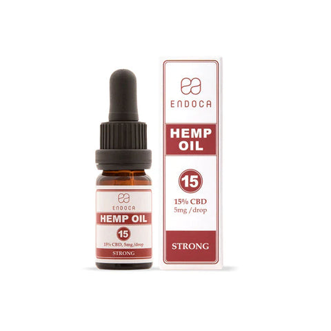 Endoca 300mg - 1500 CBD or CBD/CBDa Hemp Oil Drops - 10ml