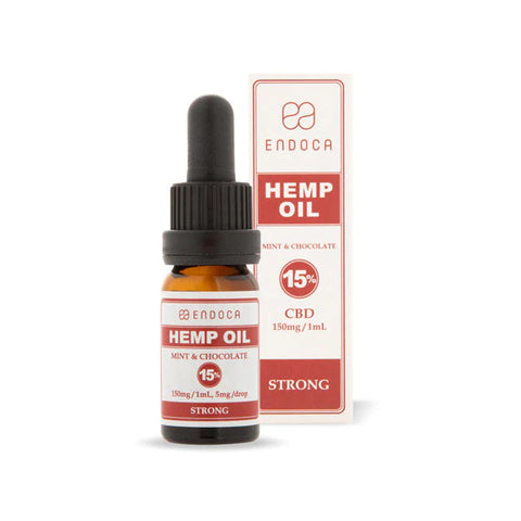 Endoca 300mg - 1500 CBD or CBD/CBDa Hemp Oil Drops - 10ml