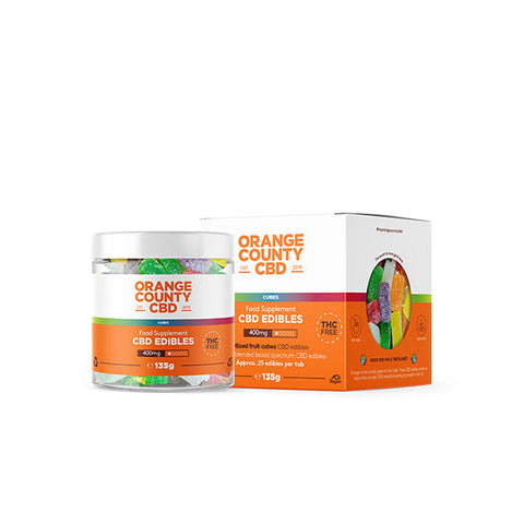 Orange County CBD 400mg Gummies - CBD Edibles - Variety Of Flavours