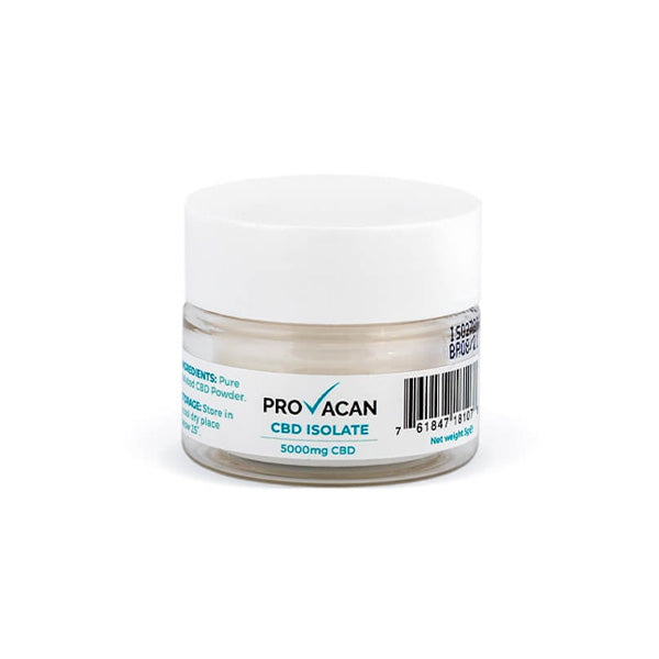 Provacan 5000mg CBD Isolate Powder - 99% Purity - 5g