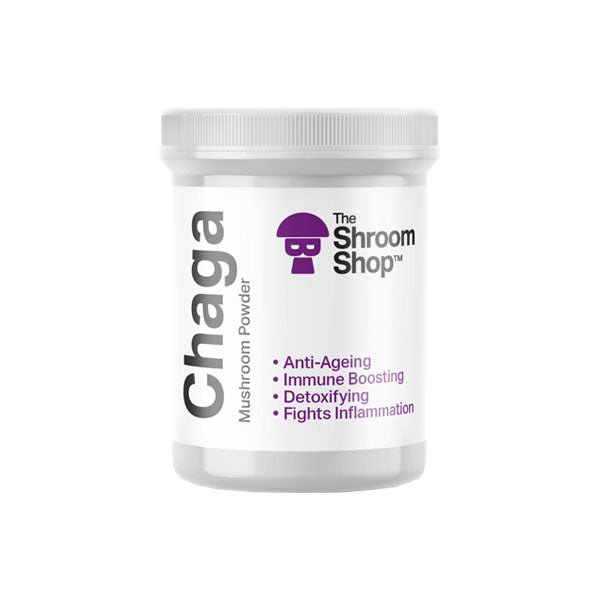 The Shroom Shop Chaga Mushroom 90000mg Powder - CBD Shack