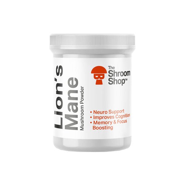 The Shroom Shop Lion's Mane Mushroom 90000mg Powder - CBD Shack