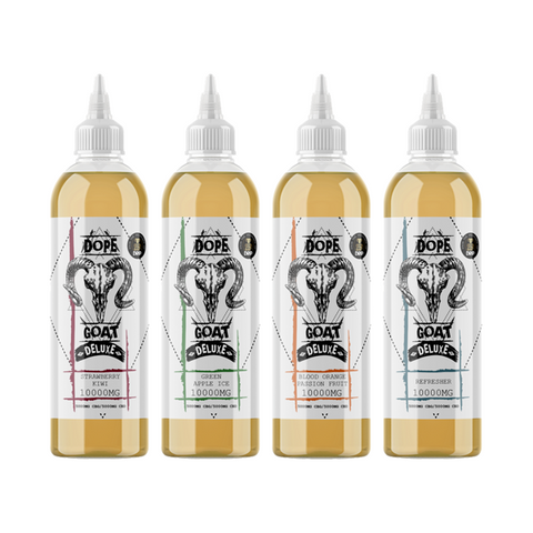 Dope Goat Deluxe 10,000 CBD + CBG E-liquid 250ml (70VG/30PG)