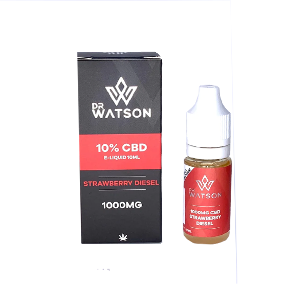 Dr Watson 1000mg Full Spectrum CBD Vaping liquid 10ml