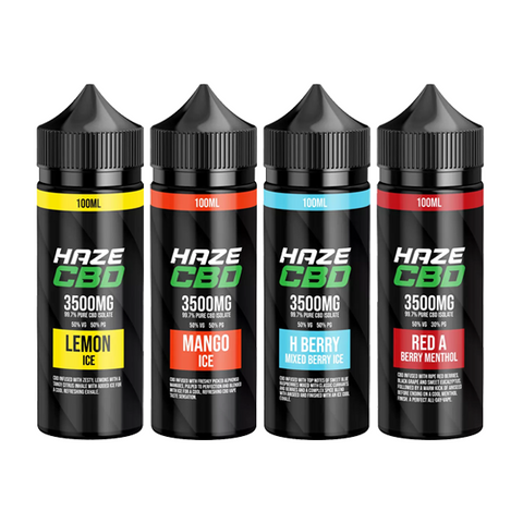 Haze 3500mg CBD Vaping Liquid 100ml (50VG/50PG)