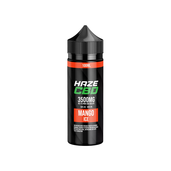 Haze 3500mg CBD Vaping Liquid 100ml (50VG/50PG)