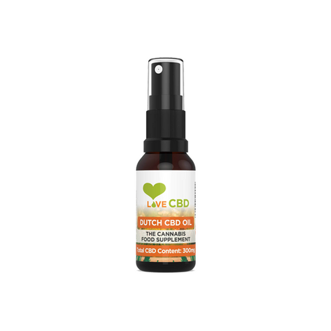 Love CBD 150mg - 500mg Dutch CBD Oil Spray - 20ml