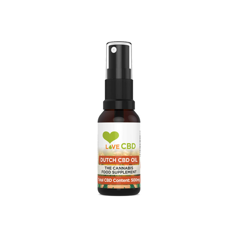 Love CBD 150mg - 500mg Dutch CBD Oil Spray - 20ml