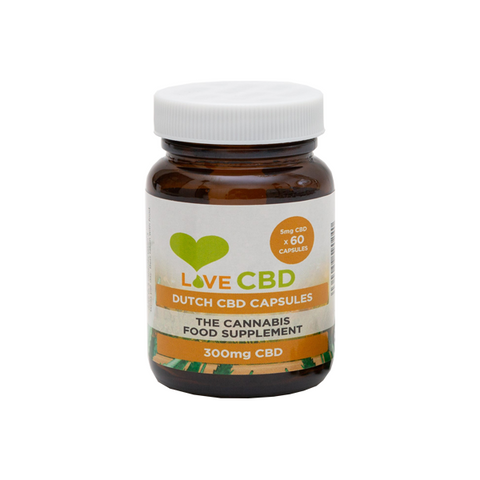 Love CBD 150mg- 300mg Dutch CBD Capsules