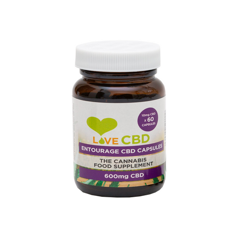 Love CBD 300mg - 600mg Entourage CBD Capsules