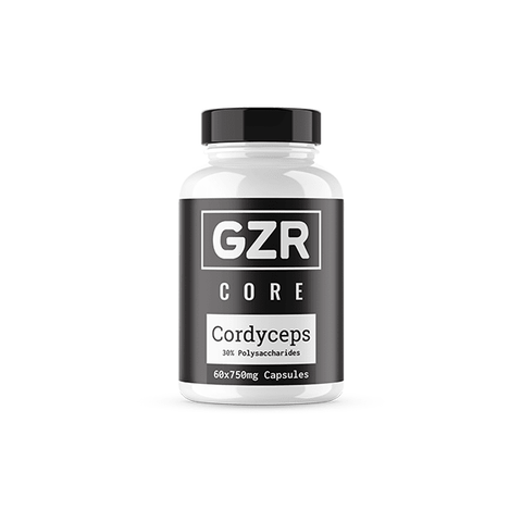 GZR 750mg Cordyceps Capsules - 60 Capsules - CBD Shack