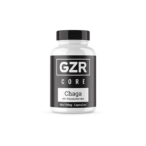 GZR 750mg Chaga Capsules - 60 Capsules - CBD Shack